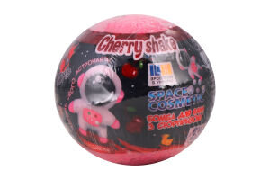 Бомба для ванн с сюрпризом Cherry shake Space Cosmetic 100г