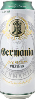 Пиво Germania Premium Пільзнер 0,5л з/б 4,8% И676