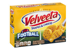 Velveeta Shapes & Cheese Football