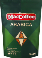 Кофе растворимый сублимированный Arabica MacCoffee д/п 60г