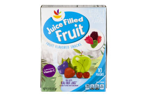 Ahold Fruit Flavored Snacks Juice Filled Fruit - 10 CT