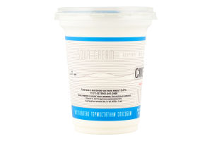 Сметана 15% 340г стакан Milk Visit