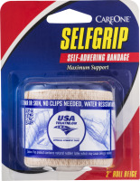 CareOne SelfGrip Self-Adhering Bandage - 2" Roll Beige