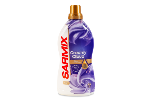 Кондиціонер для полоскання білизни Creamy cloud Sarmix 900мл
