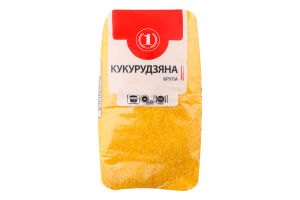 Крупа кукурузная шлифованная ТМ "1" м/у 800г