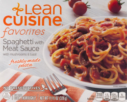 Lean Cuisine Favorites Spaghetti With Meat Sauce