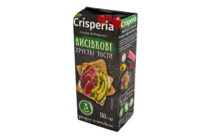 Тости хрусткі Висівкові Crisperia м/у 130г