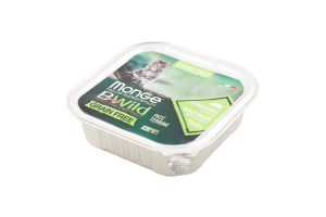 Корм консервированный для стерилизованных котов с мясом кабана и овощами BWild Natural superpremium Monge лоток 100г