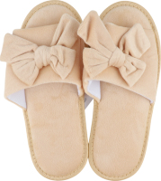 Тапочки открытые женские домашние Greenwich Products Co. Limited Бант №HX23020 36-41