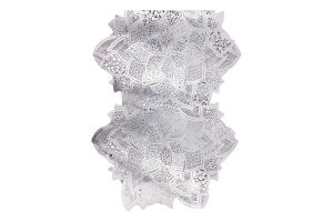Серветка Свято д/сервіровки, декор, срібна доріжка 33*90см,пвх арт. 35221-46 И307