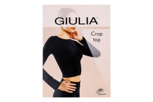 Футболка жіноча Giulia Crop top bianco L/XL