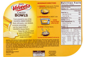 Velveeta Cheesy Bowls Chicken Alfredo