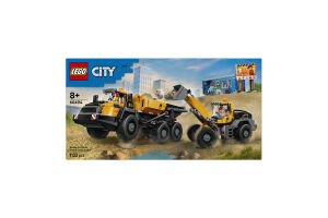 Конструктор для дітей від 8років №60494 Dump Truck&Front end loader City Lego 1132ел