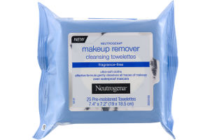 Neutrogena Makeup Remover Cleansing Towelettes Fragrance-Free