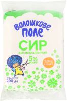 Сир кисломолочний 5% Волошкове поле м/у 200г