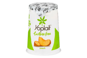 Yoplait Lactose Free Low Fat Yogurt Peach