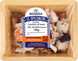 Салат Medusa з морепродуктів