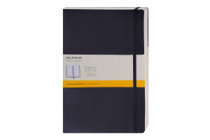 Записник Moleskine Classic кліт м'як великий чорн