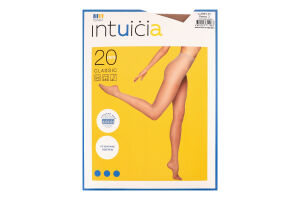 Колготки жіночі Intuicia Classic 20den 2 vizone