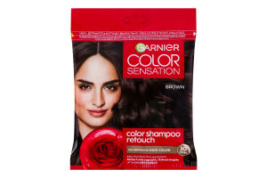 Крем-краска для волос без аммиака Color sensation Color shampoo retouch 4.0 Garnier 1шт