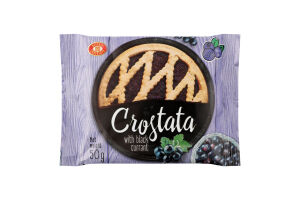 Пирог песочный Черная смородина Crostata Бісквіт Шоколад м/у 50г
