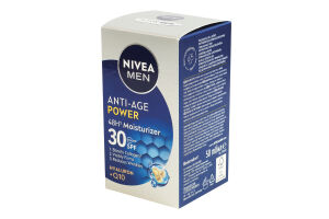 Крем для 48-часового увлажнения SPF 30 Anti-age power Nivea Men 50мл