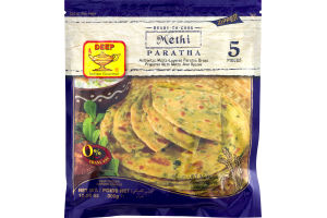 Deep Ready-To-Cook Methi Paratha - 5 CT