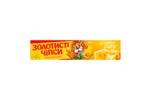 Чипсы картофельные со вкусом сыра Золотисті к/у 100г