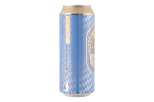 Пиво 0.5л 5.2% світле нефільтроване неосвітлене пастеризоване Helles Hefe weizen Tucher з/б