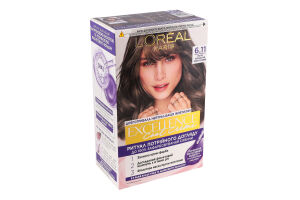 Крем-краска для волос стойкая защитная Excellence Cool Creme №6.11 L'Oreal Paris 1шт