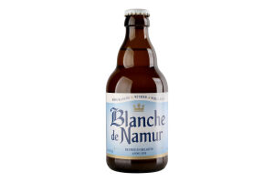 Пиво 0.33л 4.5% світле нефільтроване Blanche de Namur пл