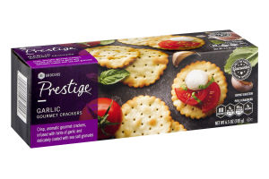 Prestige Gourmet Crackers Garlic