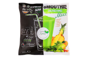 Смесь фруктово-овощная замороженная для смузи Зеленый микс Smoothie Spela м/у 350г