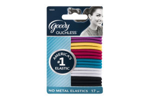 Goody Ouchless No Metal Elastics - 17 CT