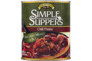 Margaret Holmes Simple Suppers Chili Fixins'