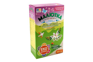 Питание детское д/детей от 4мес на молочно-зерновой основе с пребиотиком С рисовой мукой Малютка Premium к/у 300г