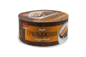 Торт Грильяжний глазурований Kyiv BKK к/у 450г