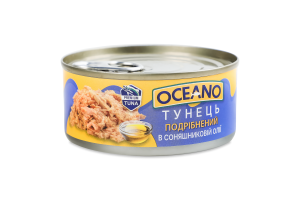 Тунець Oceano подрібнений у соняшниковій олії