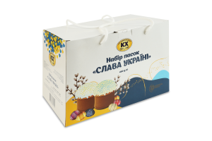 Набор куличей Слава Украине ТОВ Криворіжхліб ТД к/у 460г
