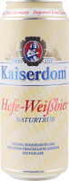 Пиво 0.5л 4.7% світле пшеничне нефільтроване пастеризоване Hefe-Weisbier Kaiserdom з/б