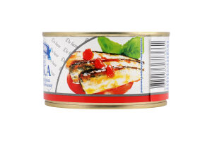 Кілька нерозібрана обсмажена в томатному соусі Балтійська Аквамарин з/б 230г