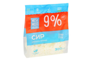 Творог 9% Міськмолзавод №1 м/у 300г