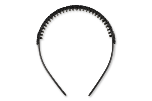 Обруч тканина з камінцями 12см