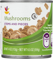 Ahold Mushrooms Stems and Pieces
