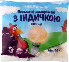Пельмені з індичкою Novus м/у 600г