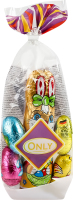 Мікс фігурок із шоколадної глазурі великодній Only м/у 100г