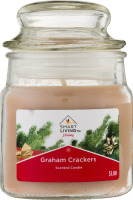Smart Living Holiday Scented Candle Graham Crackers