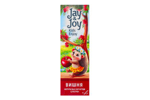 Конфеты фруктовые натуральные Вишня Jay&Joy к/у 32г