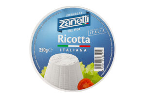 Сир 40% Ricotta Zanetti ст 250г