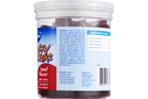 Companion Wacky Woofers Jerky Strips Beef